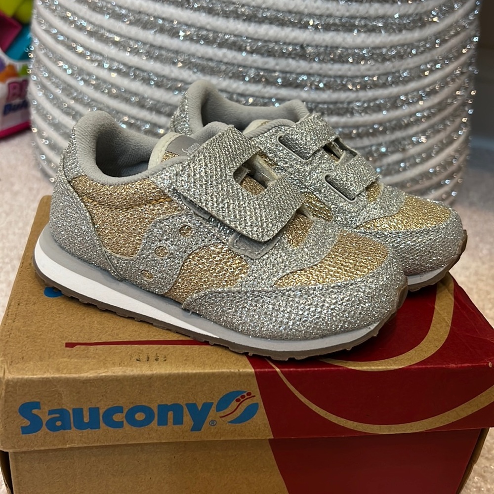 Kids Saucony Glitter Sneakers